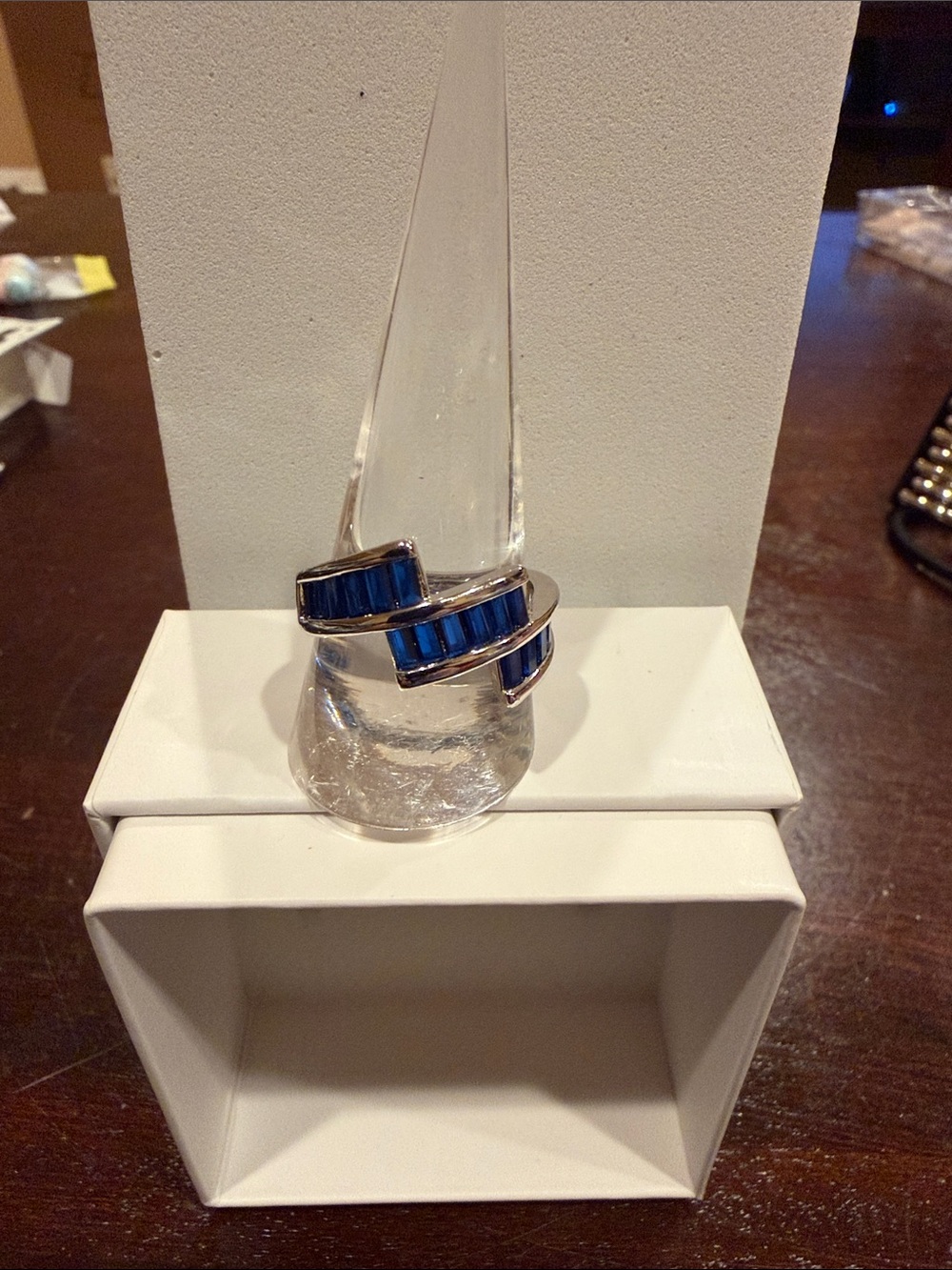 Sept 25: Sapphire on Rhodium